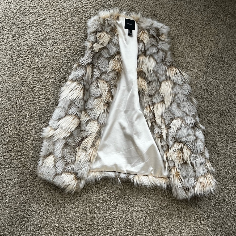 Forever 21 Fur Vest
